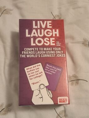 Live Laugh Lose Party Game - Purple